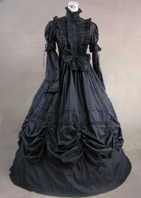 Ladies Victorian Edwardian Day Costume Size 12 - 14 Image